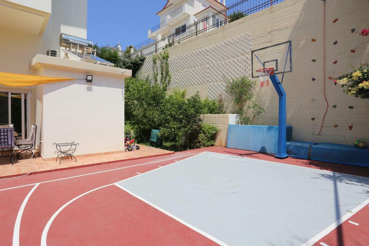 Thimari Sports & Spa With Private Pool And Jacuzzi Сунион Экстерьер фото