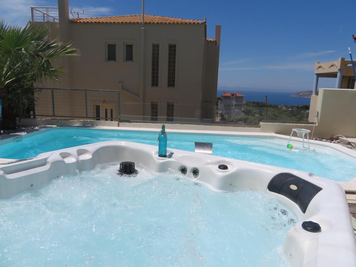 Thimari Sports & Spa With Private Pool And Jacuzzi Сунион Экстерьер фото